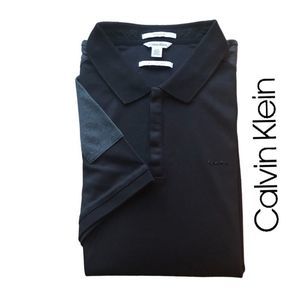 Calvin Klein Liquid Cotton‎ Collection Polo Shirt Size L